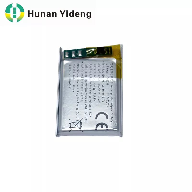 1,85 Wh 702334 räätälöity akku Molex-liittimillä