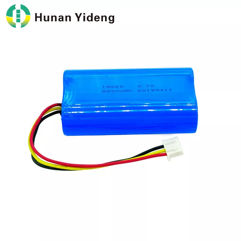 18650 3,7 V 5200 mAh ladattava litiumioniakku