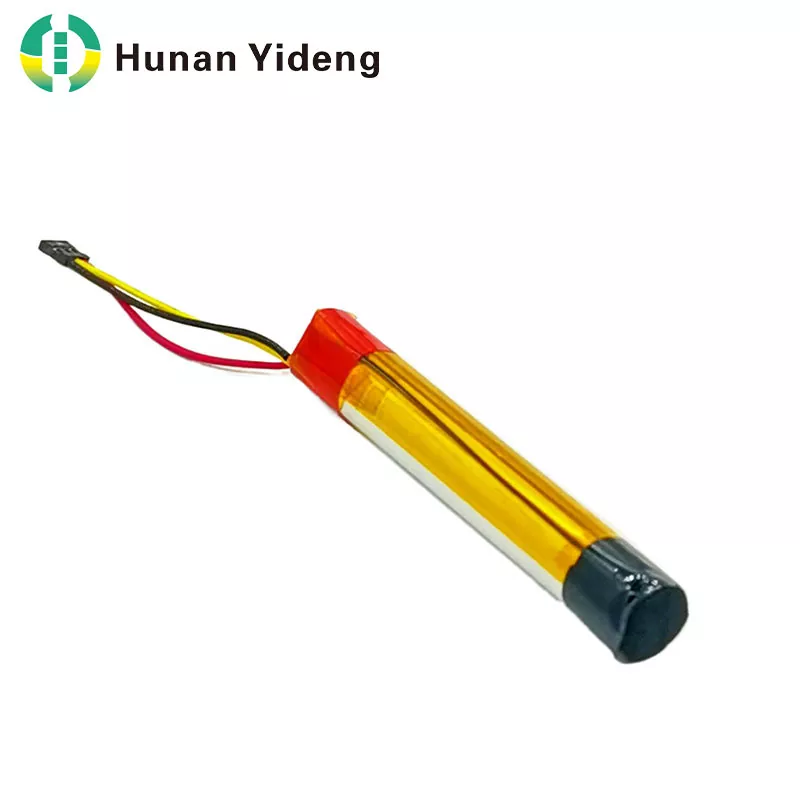 75500 3,7 V 220 mAh pienet sylinterimäiset ladattavat litiumioniakut