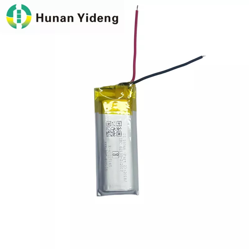 801435 3.7v 500mah Li-Ion Akkupaketti 1.48Wh Smart Door Lockille