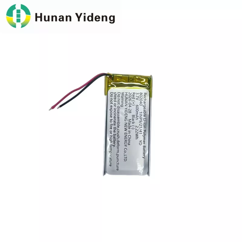 802040 600 mAh ladattava akku äänitallenteille ja sähköleluille